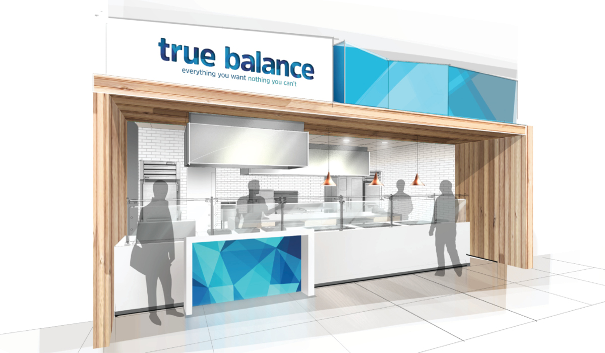 Rendering of a True Balance station